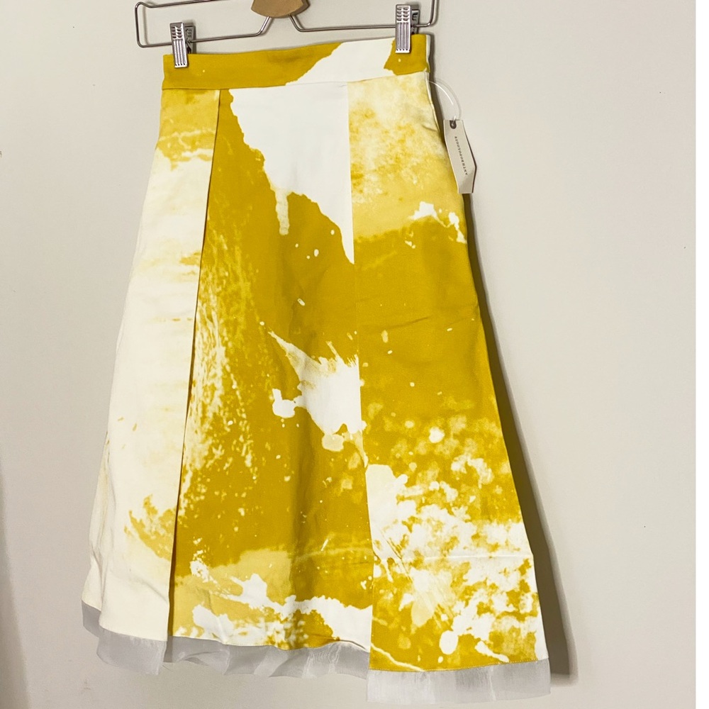 Anthropologie Painterly Skirt size 2 new with tag nwt - Picture 2 of 8